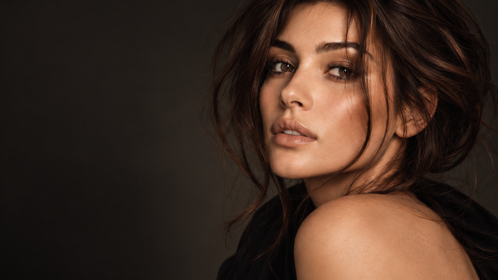 A softly lit editorial portrait from The Glam Muse Experience experience.